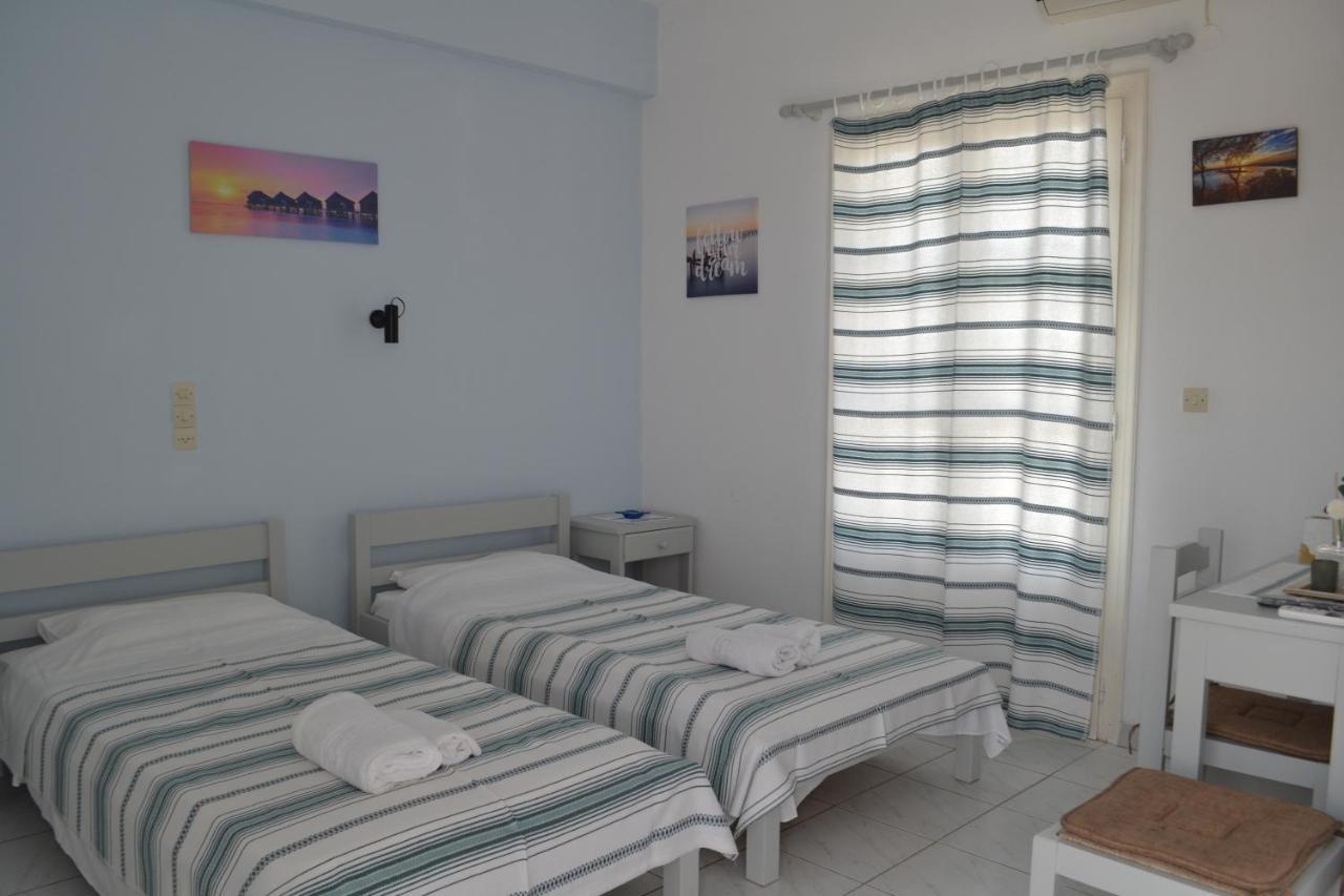 Althea Paros Aparthotel เนาซา ภายนอก รูปภาพ